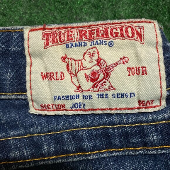 Women’s True Religion Joey Bootcut Jeans Dark-Wash 27 - Picture 5 of 12